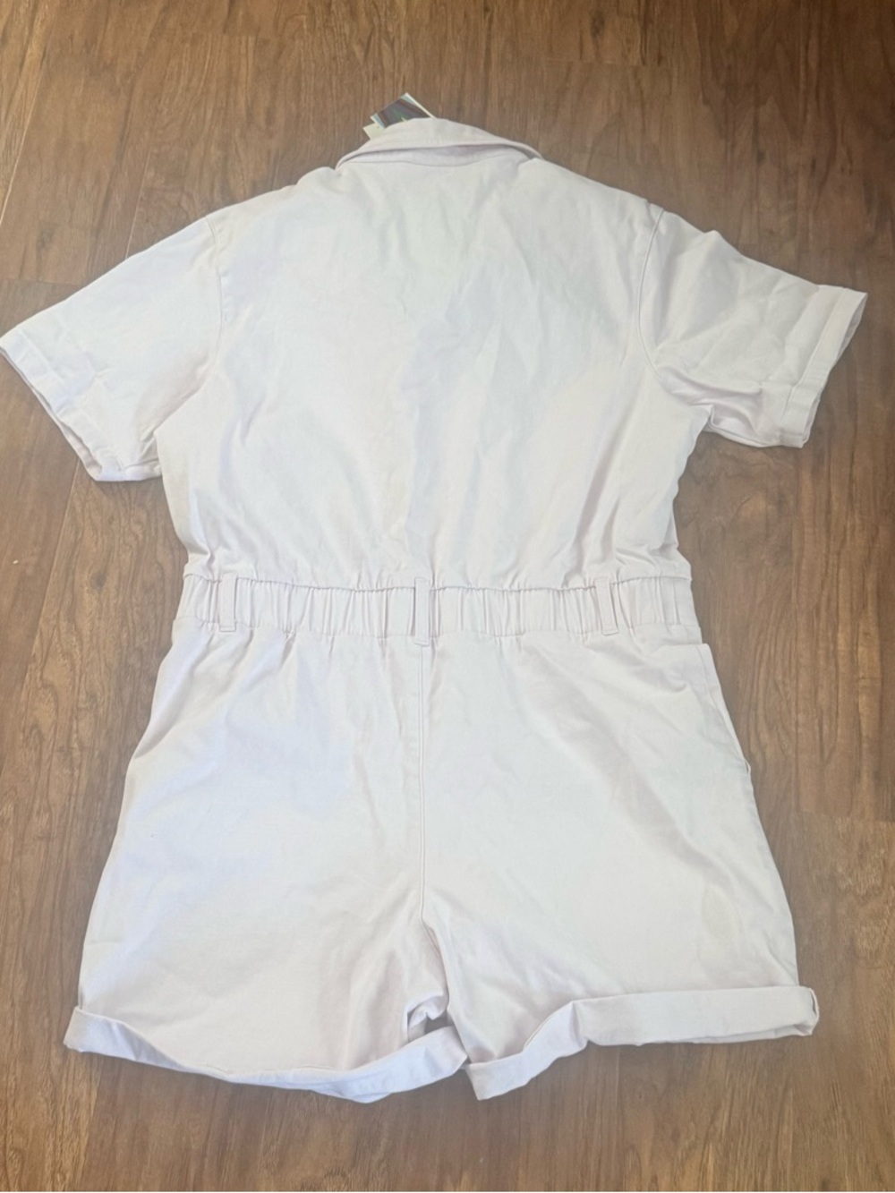 Pride Collection Romper – Alice Butts Design Pink Utility Short Sleeve Jumpsuit - Picture 2 of 9